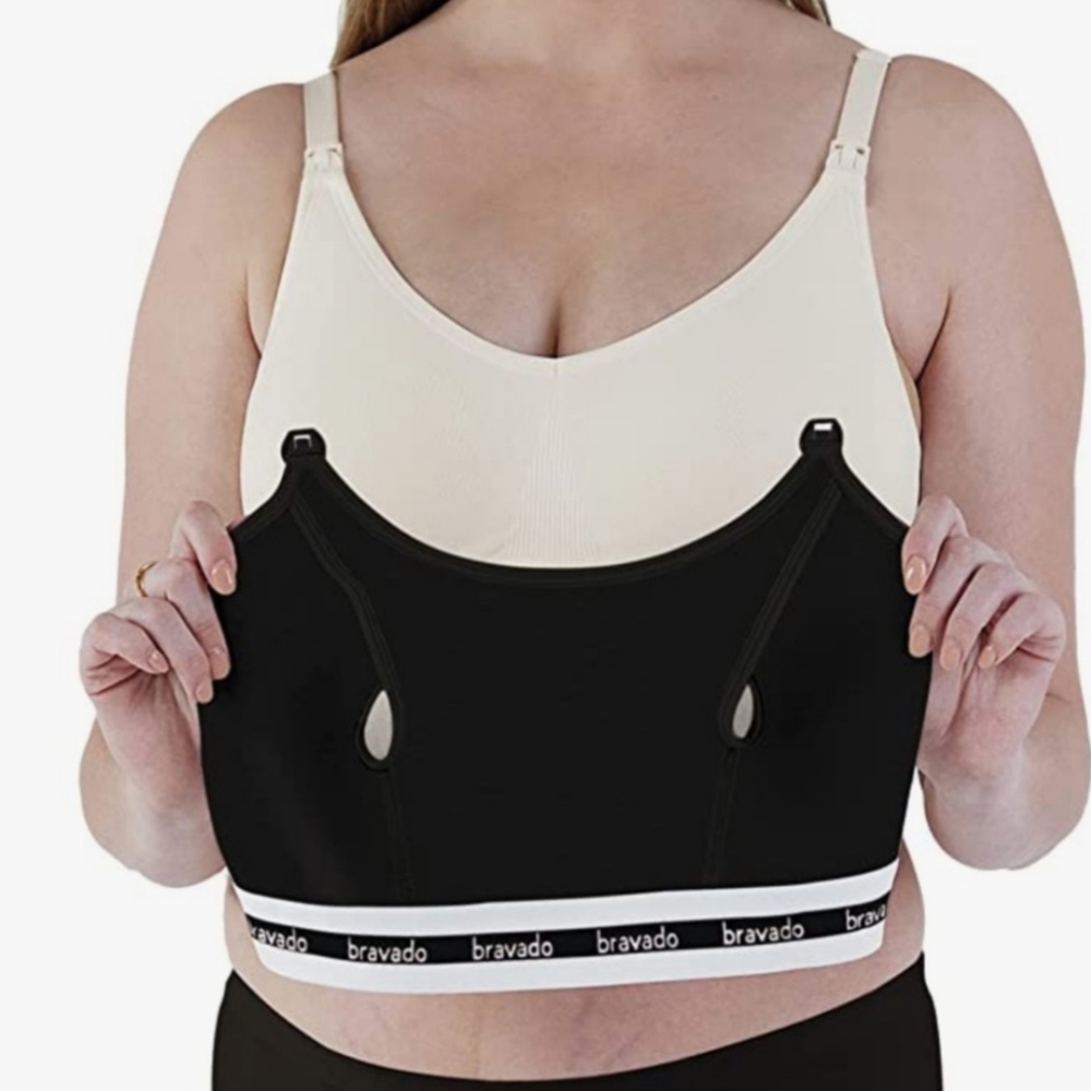 BRAVADO! Strapless Pumping Accessory Hands-Free Clip & Pump